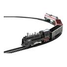 Pista de Trem 85cm Trenzinho Ferrorama Locomotiva Completo DM Toys DMT5374 cor preto