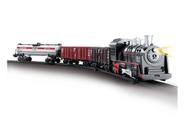 Pista de Trem Locomotiva com Luzes e Sons - DM Toys -