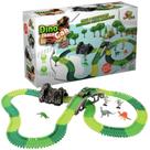 Pista Dino Track Car Com Elevação 252 Peças Com Carro Art Brink Infantil Pista Dino Track Car Com Elevação 252 Peças Com Carro Art Brink Infantil