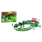 Pista Dinossauro Dino Track 72 Peças com 4 Dinos
