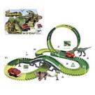 Pista Dinossauro Rex Track Brinquedo 172 Pçs Racing+carrinho