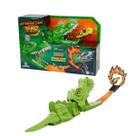 Pista Disparador Dinossauro Great Escape Com Carrinho Corrida Pista Disparador Dinossauro Great Escape Com Carrinho Corrida