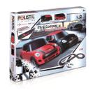 Pista Elétrica 1/43 Mini Cooper Chicane Challenge Polistil 125426