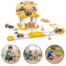 Pista Estacionamento Construção Infantil Well Kids 40cm com Trator Brinquedo Montar
