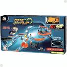 Pista Glow Flip Carrinho Recarregável 55 Peças 0407 Braskit