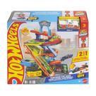 Pista hot wheels city garagem de acrobacias jhl94