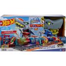 Pista Hot Wheels City Lava Rápido Mega Tubarão - Mattel HTN82