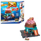 Pista Hot Wheels City Sorveteria Na Cidade Com Veículo - Ice Cream Shop - HTN77 - Mattel