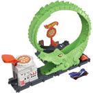 Pista Hot Wheels Crocodilo Gator Loop Attack City HKX39 Original 1magnus -