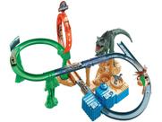 Pista Hot Wheels Jurassic World Clash motorizada Mattel