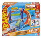 Pista Hot Wheels Stunt Tracks Campeão de Salto em Espiral Mattel Jlm90