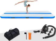 Pista inflável de ginástica pneumática FunWater 3m/4m/5m com bomba