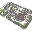 Pista p/ Carrinho Hotwheels Cidade Estrada Placas 1,8x1,2m