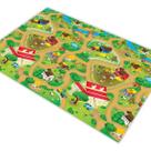 Pista p/ Carrinho Hotwheels Cidade Fazenda Animais 1,8x1,2m