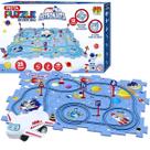 Pista Puzzle Astronauta com Avião Divertido - DMT7115 Dm Toys Pista Puzzle Astronauta com Avião Divertido - DMT7115 Dm Toys