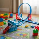 Pista Radical Looping Radical Shark Tubarão Carrinho Fricção