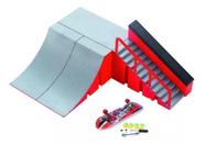Pista Skate de Dedo Miniatura Corrimão Escada Rampa Pista Skate de Dedo Miniatura Corrimão Escada Rampa