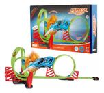 Pista Super Track com Loop - 1 carrinho - BR1016 Pista Super Track com Loop - 1 carrinho - BR1016