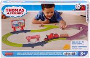 Pista Thomas e Seus Amigos James e o Curral Da Vaca - Mattel HWX66