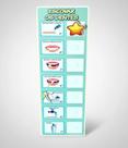 Pista Visual para Escovação Dental Infantil - Aprendizado Divertido