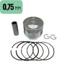 Pistão Kit Completo Com Anéis Honda Titan 125 1992 Até 2001
