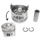 Pistão Motor Diesel Ar 7Hp Std Completo