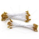 Pistilo de Massa com Glitter - Ouro