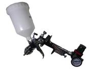 Pistola Aerográfica C/barômetro 600ml 1,4/1,7mm Hvlp Pistola Aerográfica C/barômetro 600ml 1,4/1,7mm Hvlp