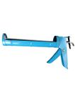Pistola Aplicadora de Silicone 9 Pol Leve Azul Prática Resistente Ideal para Vedação Acabamento Reparos e Uso Profissional
