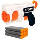 Pistola Arma Elite Dardos Storm Gatilho Rápido Estilo Nerf