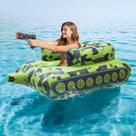 Pistola de água elétrica automática Pool Float YTKIH com flutuadores de tanque