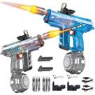 Pistola de Água Elétrica Nicojoy 800 ml Alcance de 10 m com Luzes Kit com 2