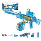 Pistola de água elétrica StimuVariety UMP45 com luzes LED azuis