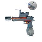 Pistola De Água Elétrica Transparente Desert Eagle