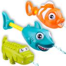 Pistola de água JOYIN Animal, pacote com 3 para crianças, cores variadas, 19 cm