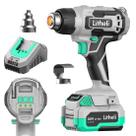 Pistola de aire caliente inalámbrica Litheli 20V, 3 temperaturas, 932F, batería de 1,5 kg
