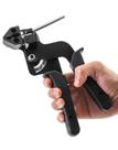 Pistola de amarração por cabo QWORK Apertador de gravata em aço inoxidável