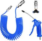 Pistola de Ar para Limpeza Kit Completo 3 peças 5 Metros PU com Conector ID-0099B Idea