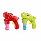 Pistola de Bolhas Dinossauro Infantil com Refil Olar Home
