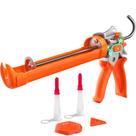 Pistola de Calafetagem Holothurian Heavy-Duty - Alumínio 400mL (12:1 e 25:1)
