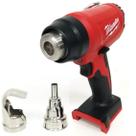 Pistola de calor Milwaukee M18 BHG-0 Unidade sem fio de 18 V - VERMELHA