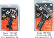Pistola de Cola Quente 40W Bivolt Grande (7897256262091) - Leonora