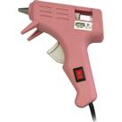 Pistola de Cola Quente Profissional Pequena 10W Bivolt Rosa Pistola de Cola Quente Profissional Pequena 10W Bivolt Rosa
