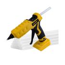 Pistola de Cola Quente Sem Fio Mellif Compatível com Bateria Dewalt 20V