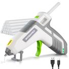 Pistola de cola quente WORKPRO 3.6V sem fio USB-C recarregável