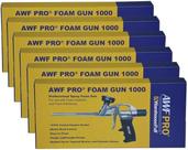 Pistola de espuma de pulverização AWF PRO de alta precisão para espuma isolante