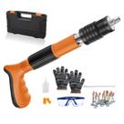 Pistola de Fixaçao Finca Pino Prego Rebitadeira Açao Direta EPI Gesso Alvenaria Drywall Obra Construçao Acessorios Segurança