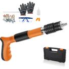 Pistola de Fixaçao Pressao Finca Pino Obra Reparo Construçao Segurança EPI Acessorios Rebitadeira Gesso Prego Resistente