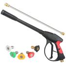 Pistola de lavagem de alta pressão Sooprinse High Power 4000 psi 19 cm Wand