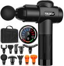 Pistola de massagem TOLOCO Deep Tissue Back Dor Relief Black